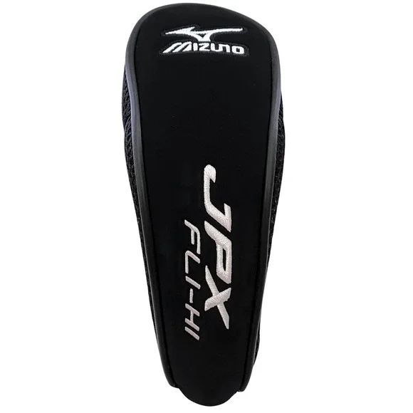 Mizuno JPX Fli-Hi #6 Black Hybrid Rescue Headcover Golf Head Cover NEW! - Picture 1 of 7